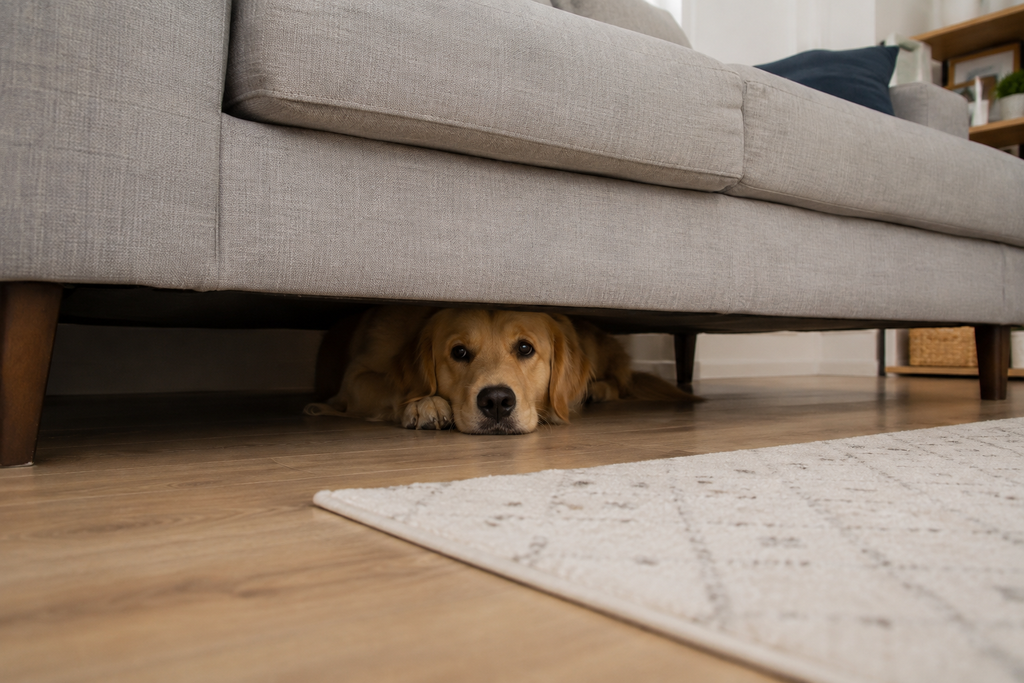 How do I know if my dog is stressed?